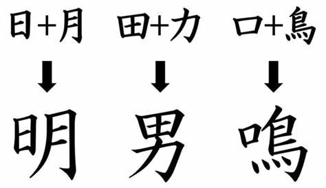  Chinese Ideograms：Compound Ideographs