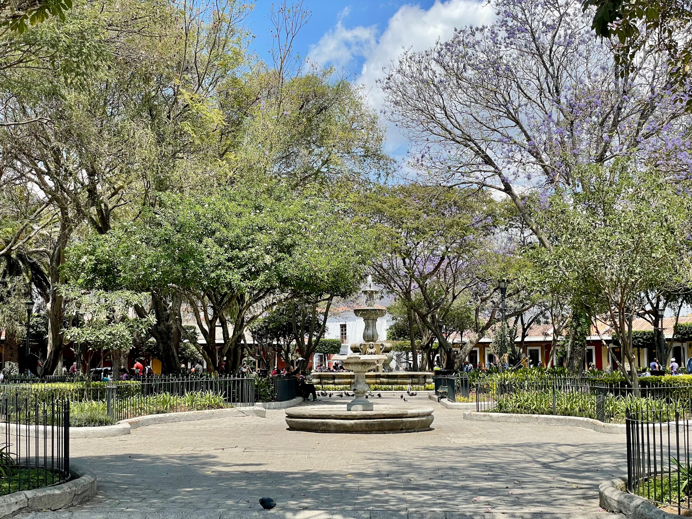 Parque Central in Antigua
