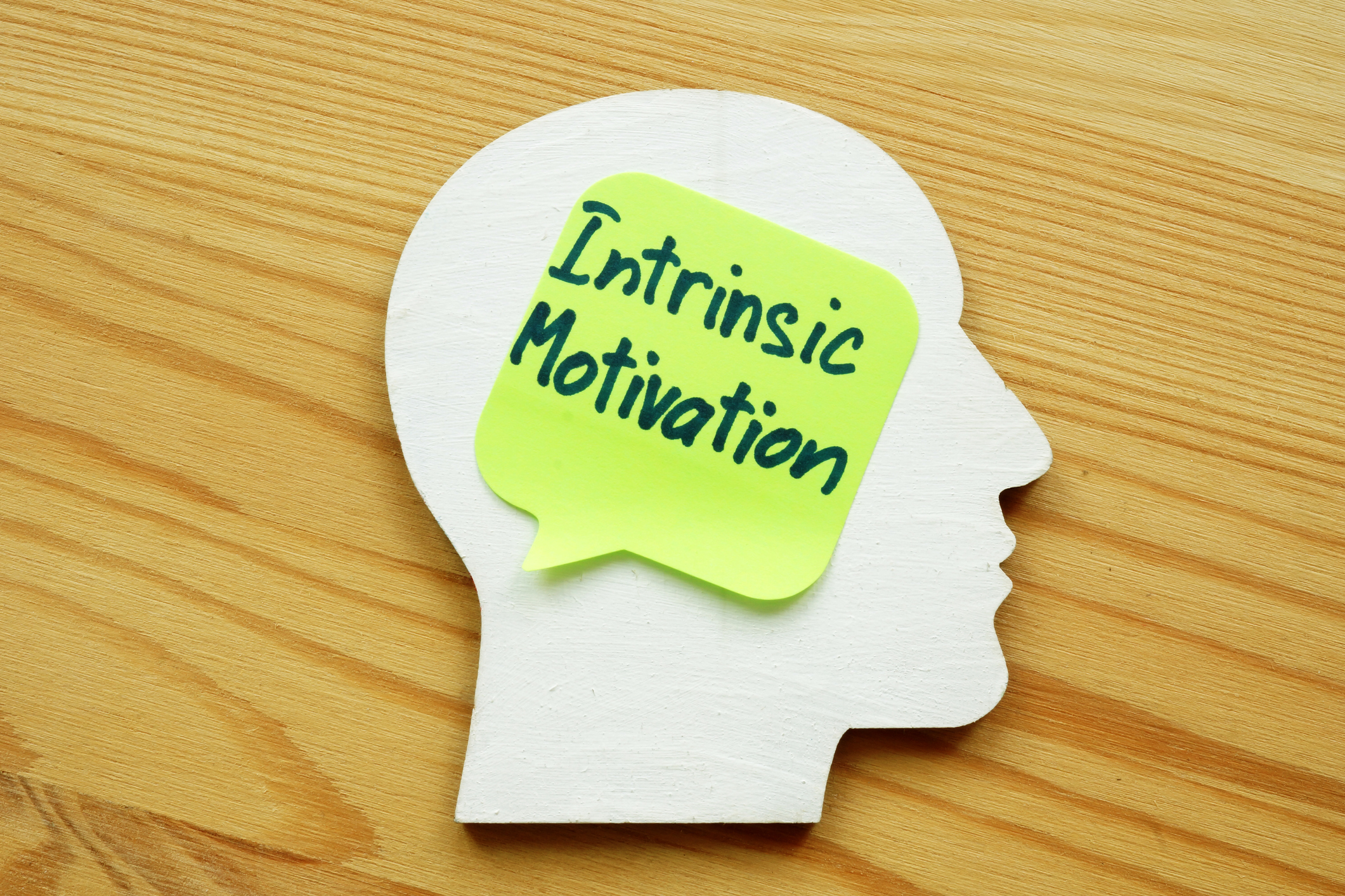 A leader motivates their team with intrinsic motivation.