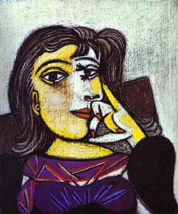 Portrait of Dora Maar by Pablo Picasso