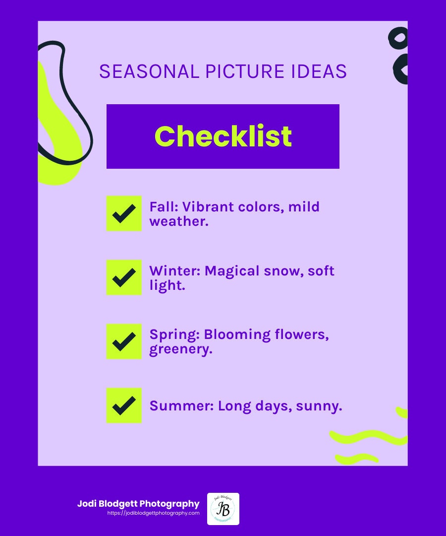 Seasonal Benefits Infographic - are senior portraits mandatory infographic checklist