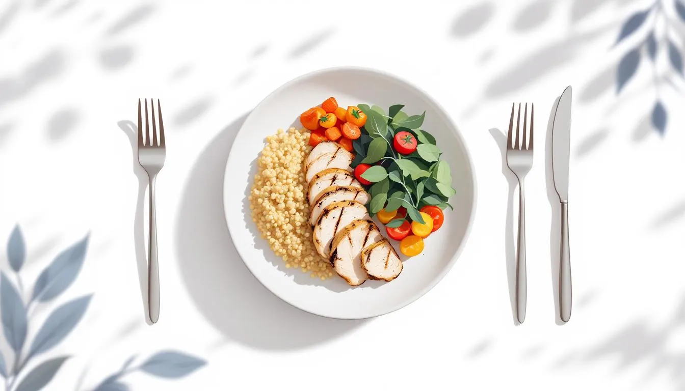 A healthy meal that optimizes diet for mental energy.