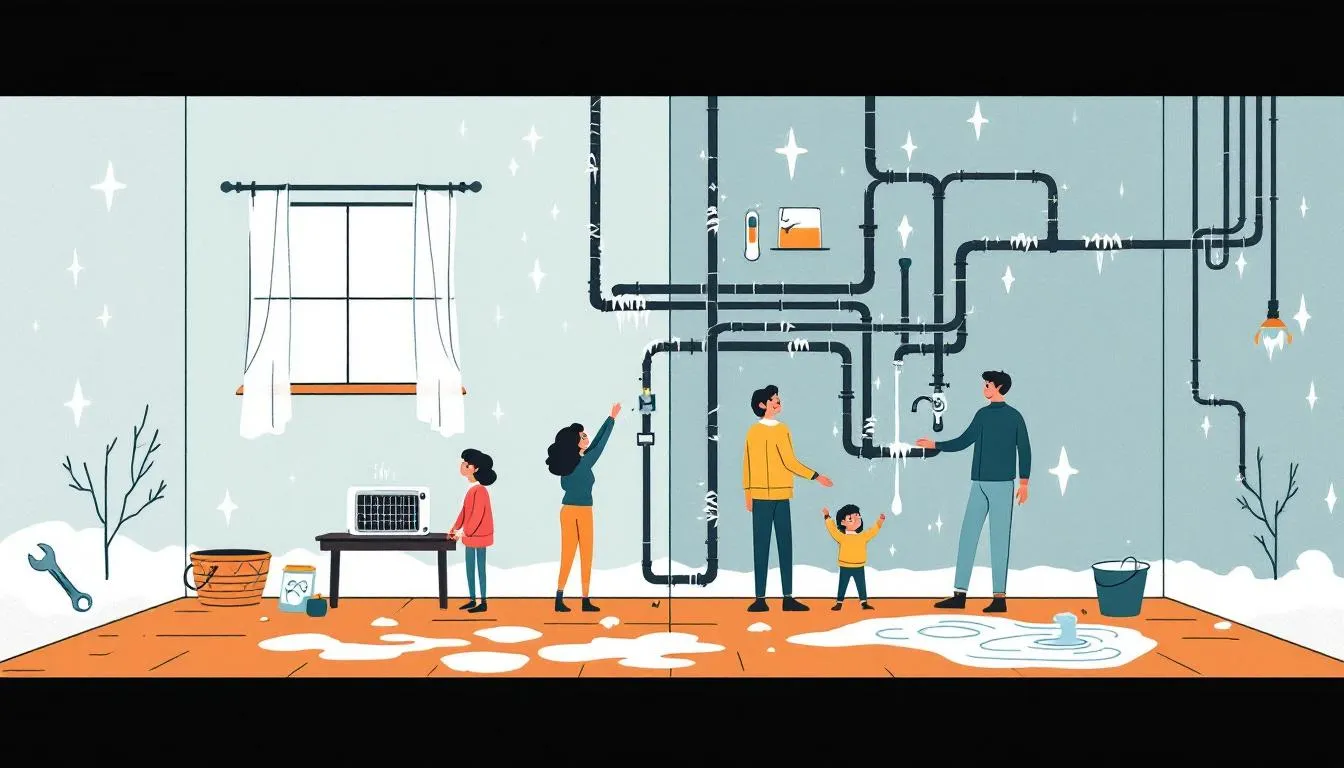 Understanding the risks of frozen pipes and their impact on plumbing systems.