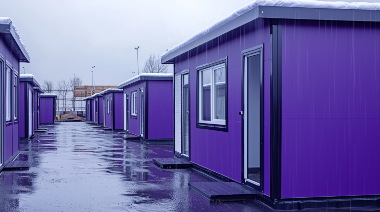 Prefab modular labour hutments