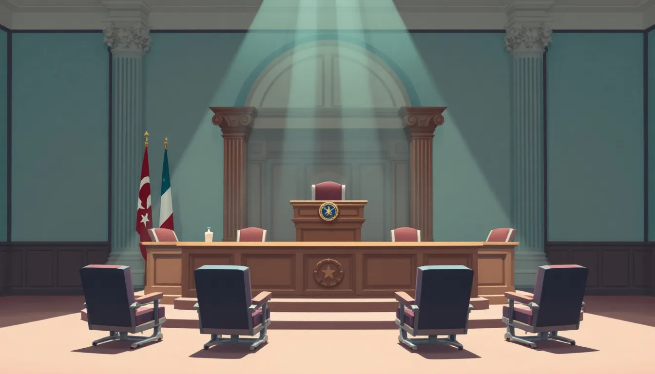 In the image, a group of people is engaged in a discussion about the consequences of missing a Wake County court date, highlighting issues such as failure to appear, potential fines, and the importance of having an experienced lawyer to navigate the legal system. The conversation emphasizes the risks of criminal charges, additional fines, and possible jail time related to missed court appearances for traffic violations or other offenses.