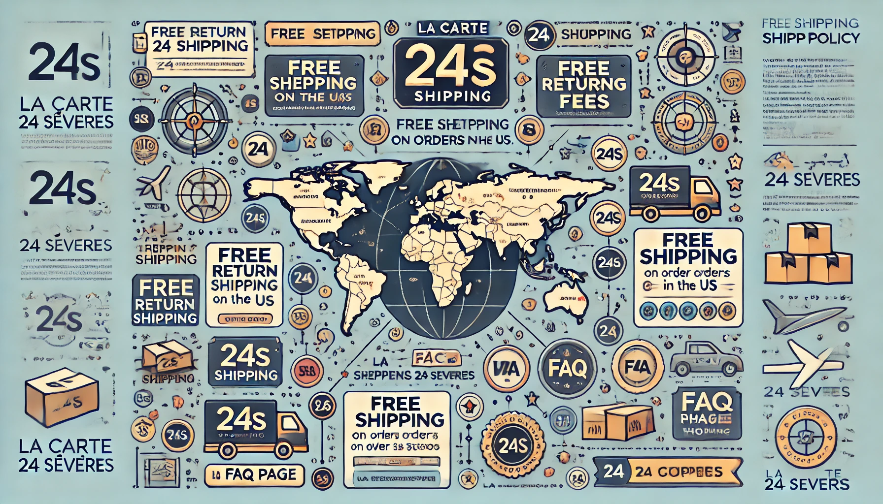 24S Shipping Policy