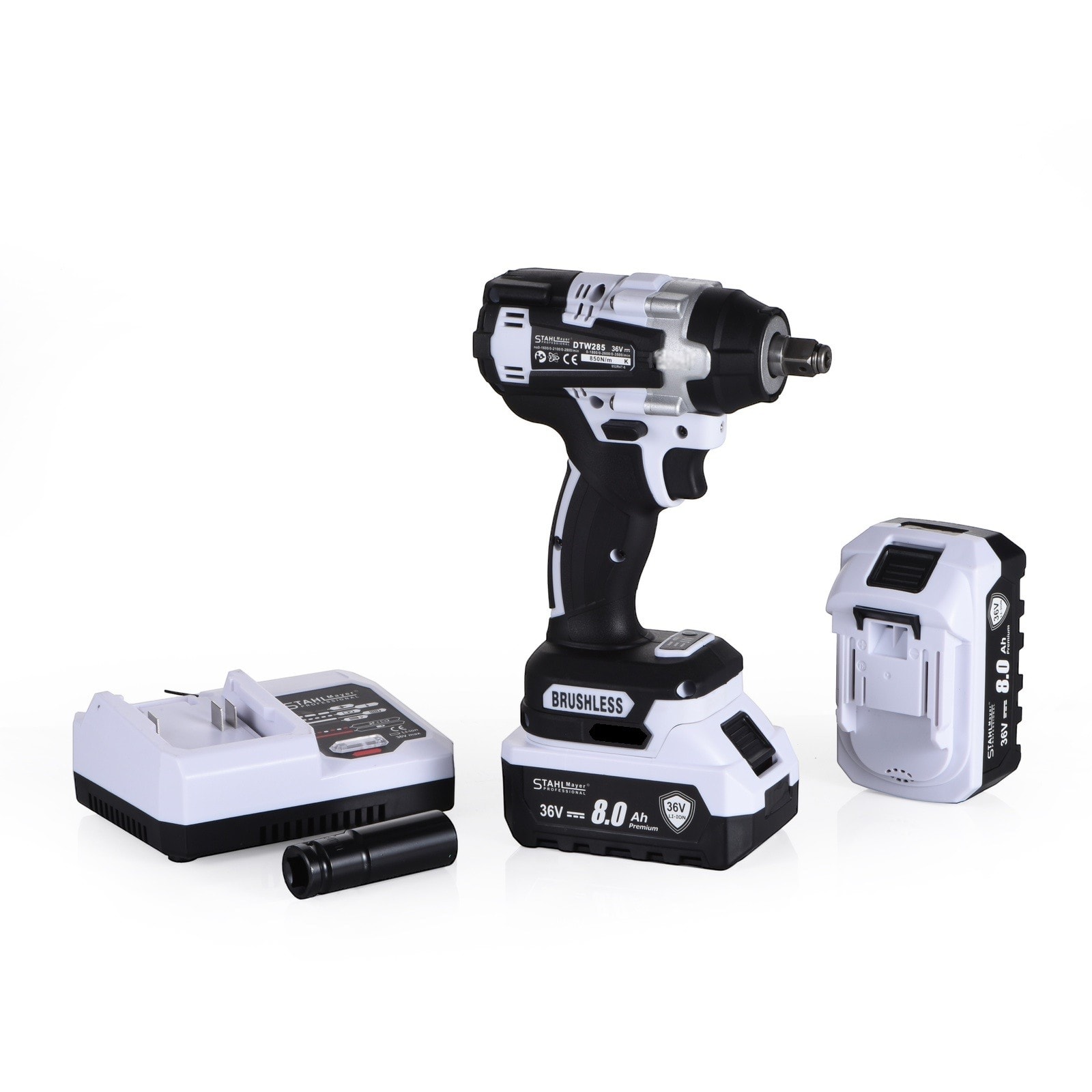 Акумулаторен Комбиниран Гайковерт-Винтоверт StahlMayer - модел 2024