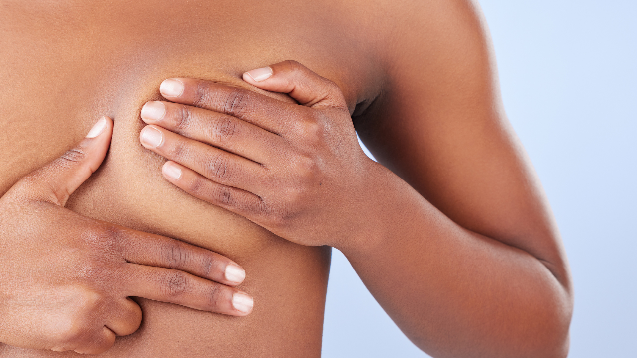 the left breast and breast pain