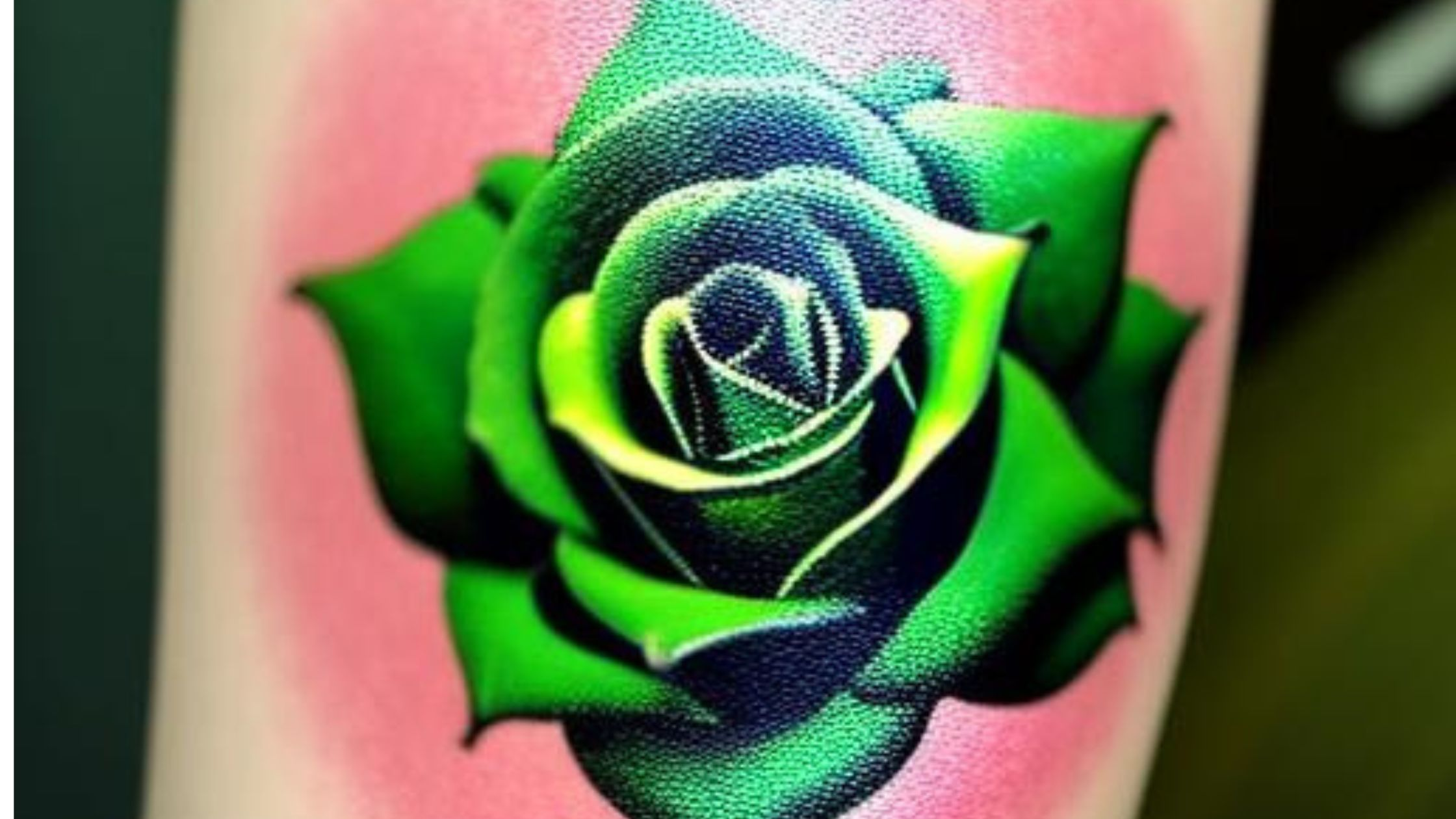 Tattoo uploaded by Alice Oleynik  rose red green tatoo flover   Tattoodo