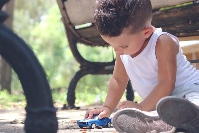 car, toy, childhood