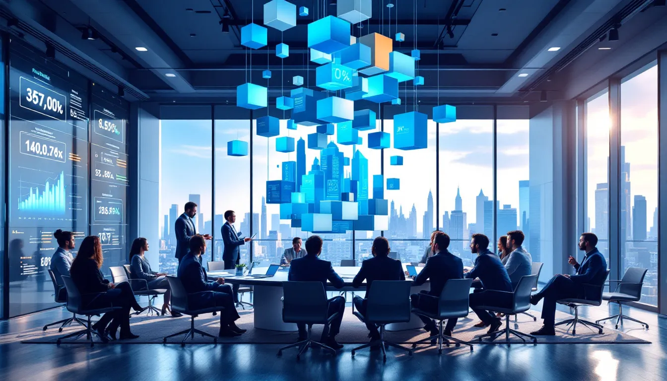 A case study presentation showcasing successful change management initiatives.