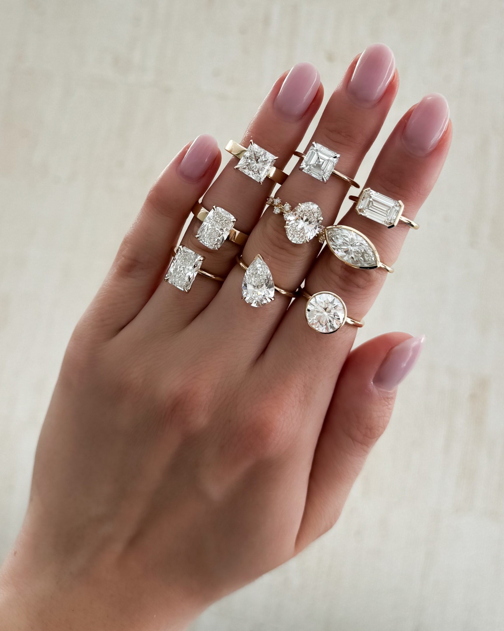 GOODSTONE Ready to Ship Engagment Rings Diamond Rings Solitaires