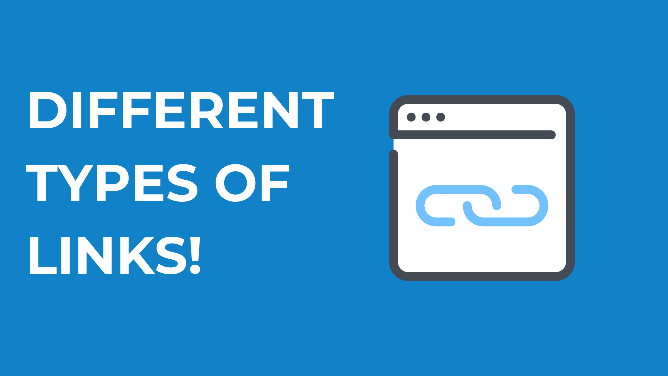 Different Types Of Links