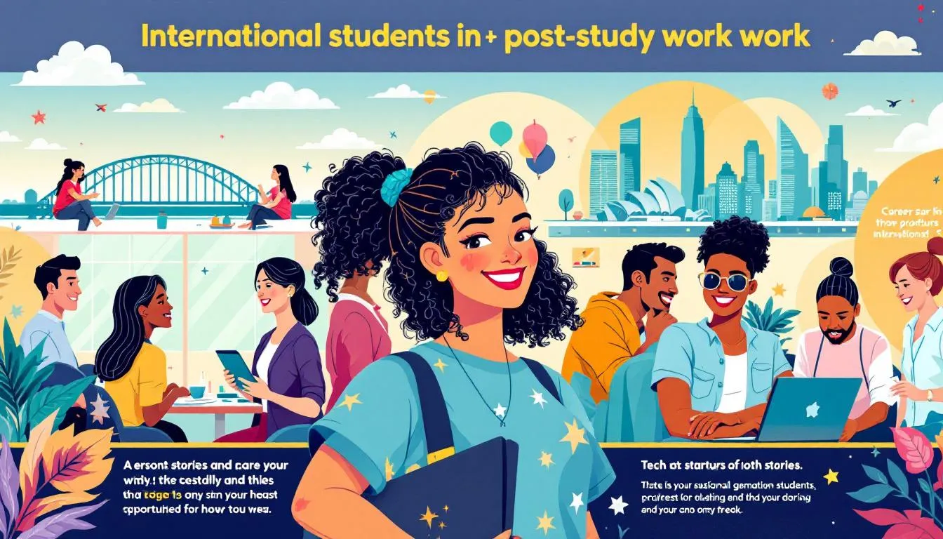 Post-study work opportunities for international students in Australia.