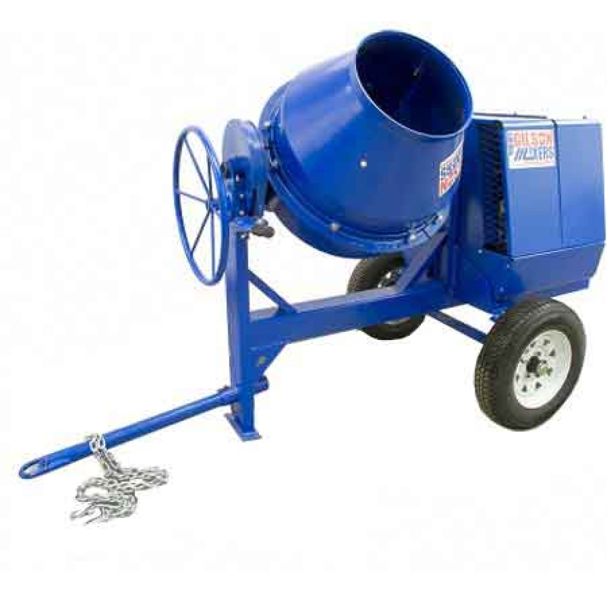 Comparison of Hand-Tow and Poly-Drum Gilson cement mixers