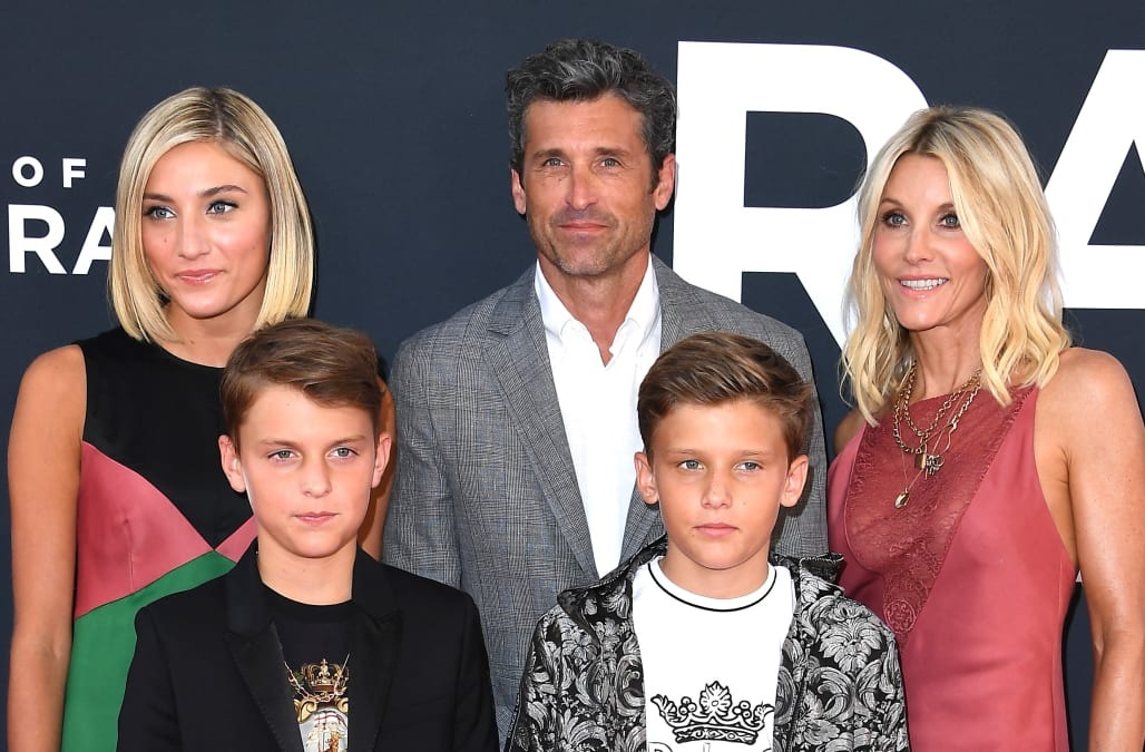 patrick dempsey and family, mcdreamy