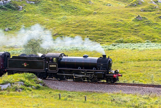 the jacobite express, steam train, train