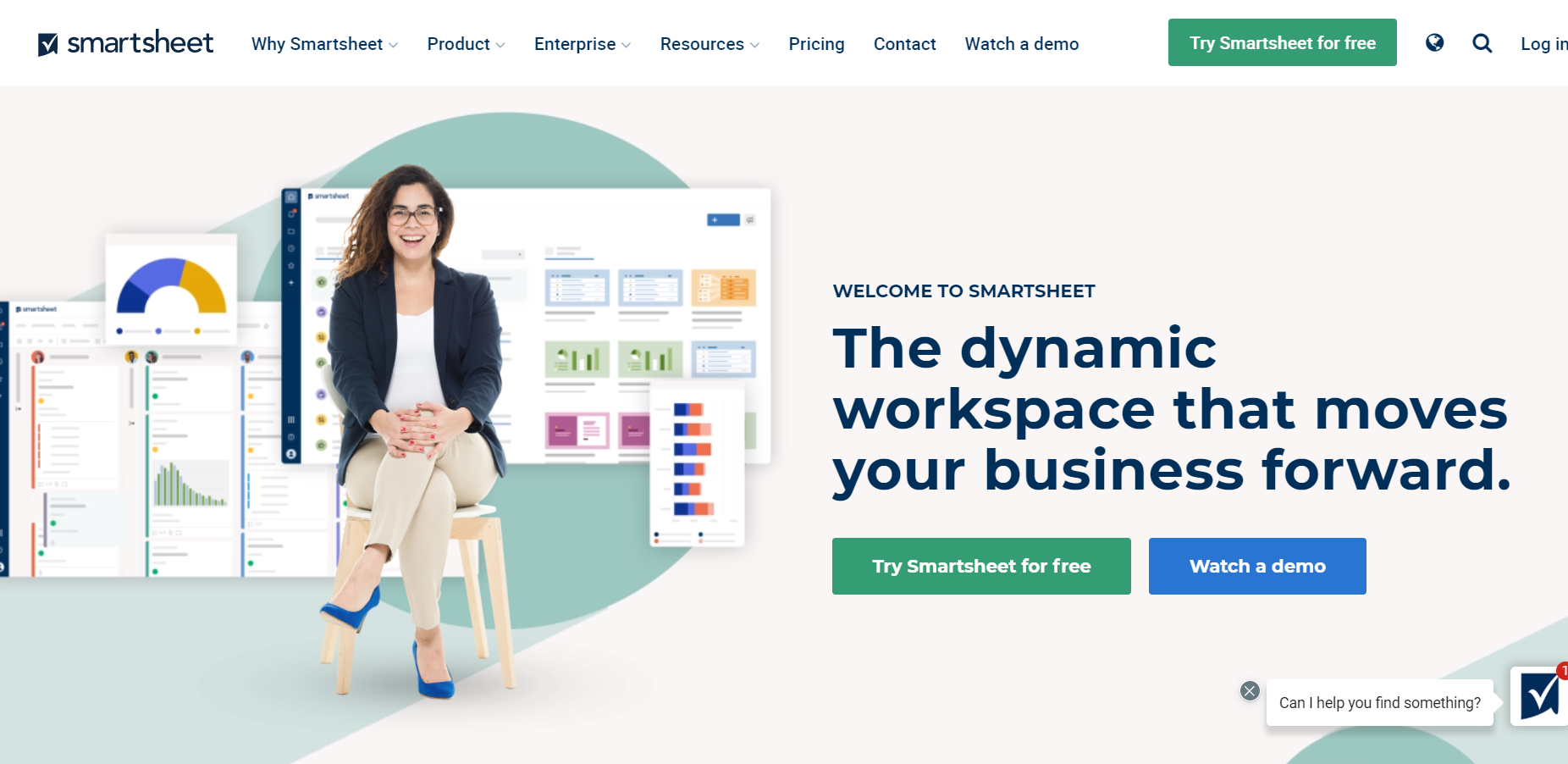 Smartsheet main page