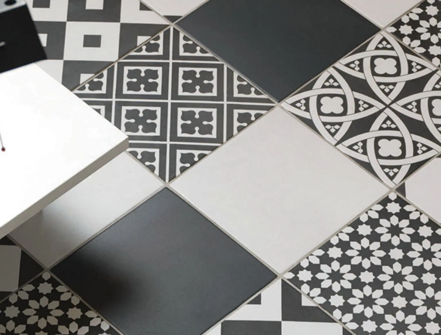 Neo Patterned Floor Tiles by Frassinoro Tiles 