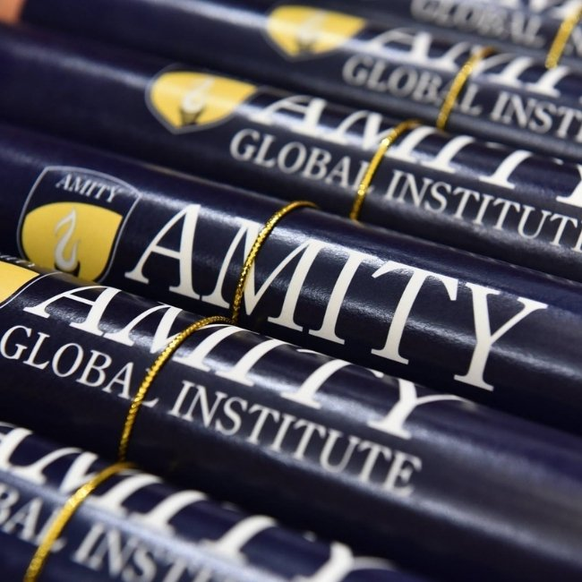 amity-global-institute-graduation-scroll