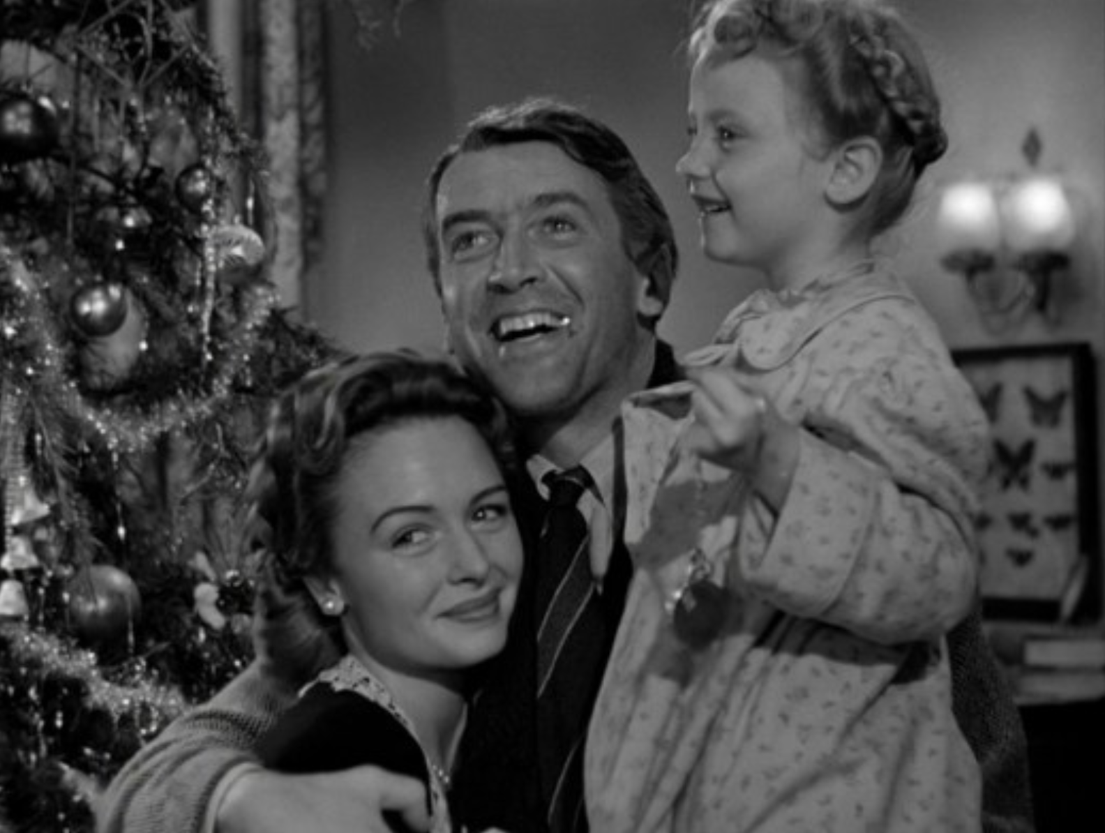 A Christmas Tree in the holiday classic It's a Wonderful Life