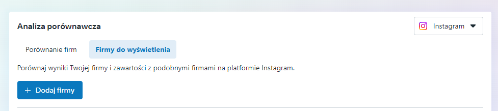 Konkurencja – porównanie.