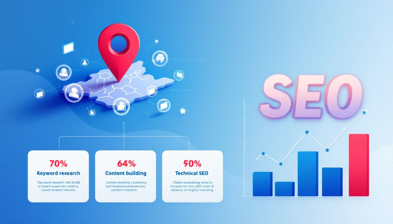 An overview of leading SEO agencies in Cardiff, showcasing their services.