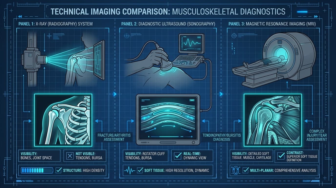 How Shoulder Pain Gets Diagnosed (Without Jumping Straight to an MRI)