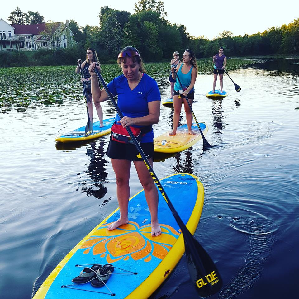 paddle included with inflatable paddle board