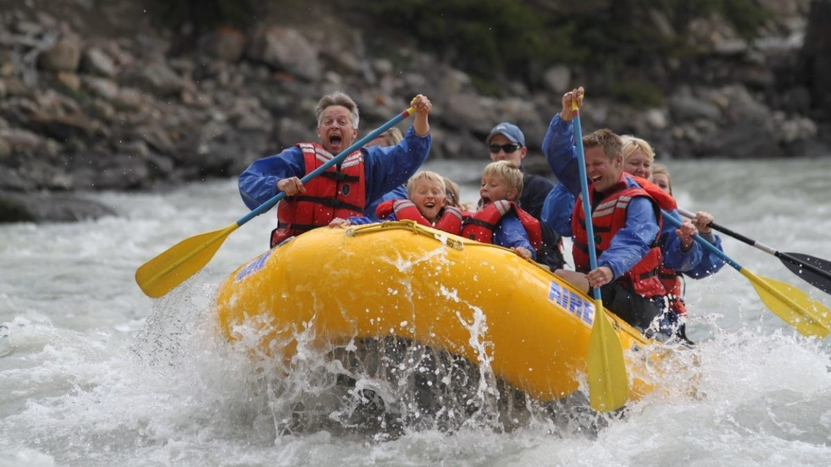 Whitewater Rafting, Jasper National Park