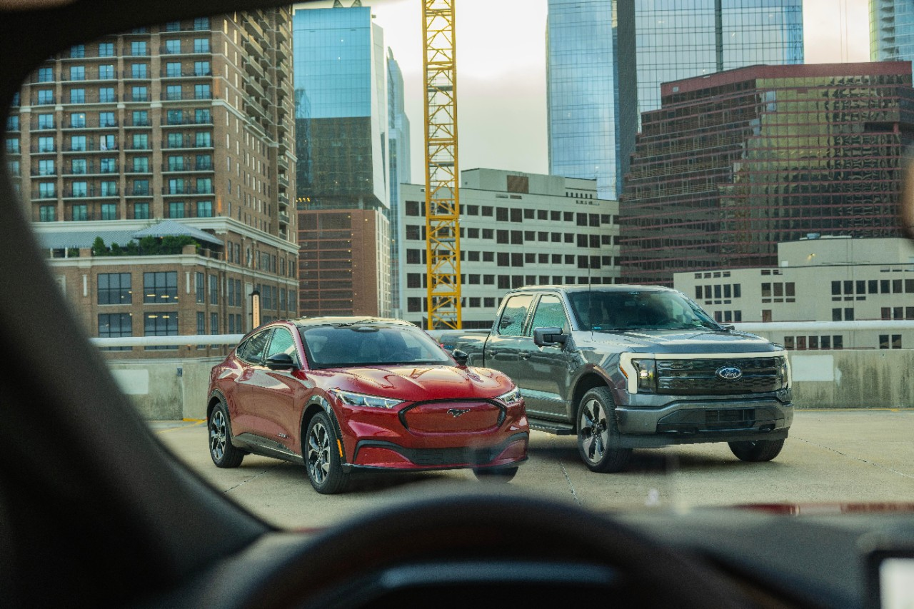 Ford and Tesla partnership announcement with Tesla Superchargers and other EV charging networks