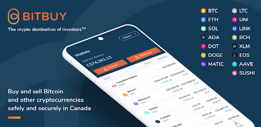 BitBuy - Best Overall Crypto Exchange in Canada