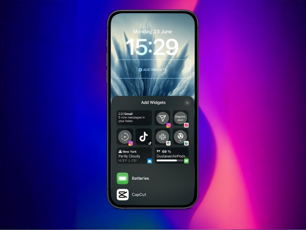 Step 4: Customize Your Lock Screen Widgets