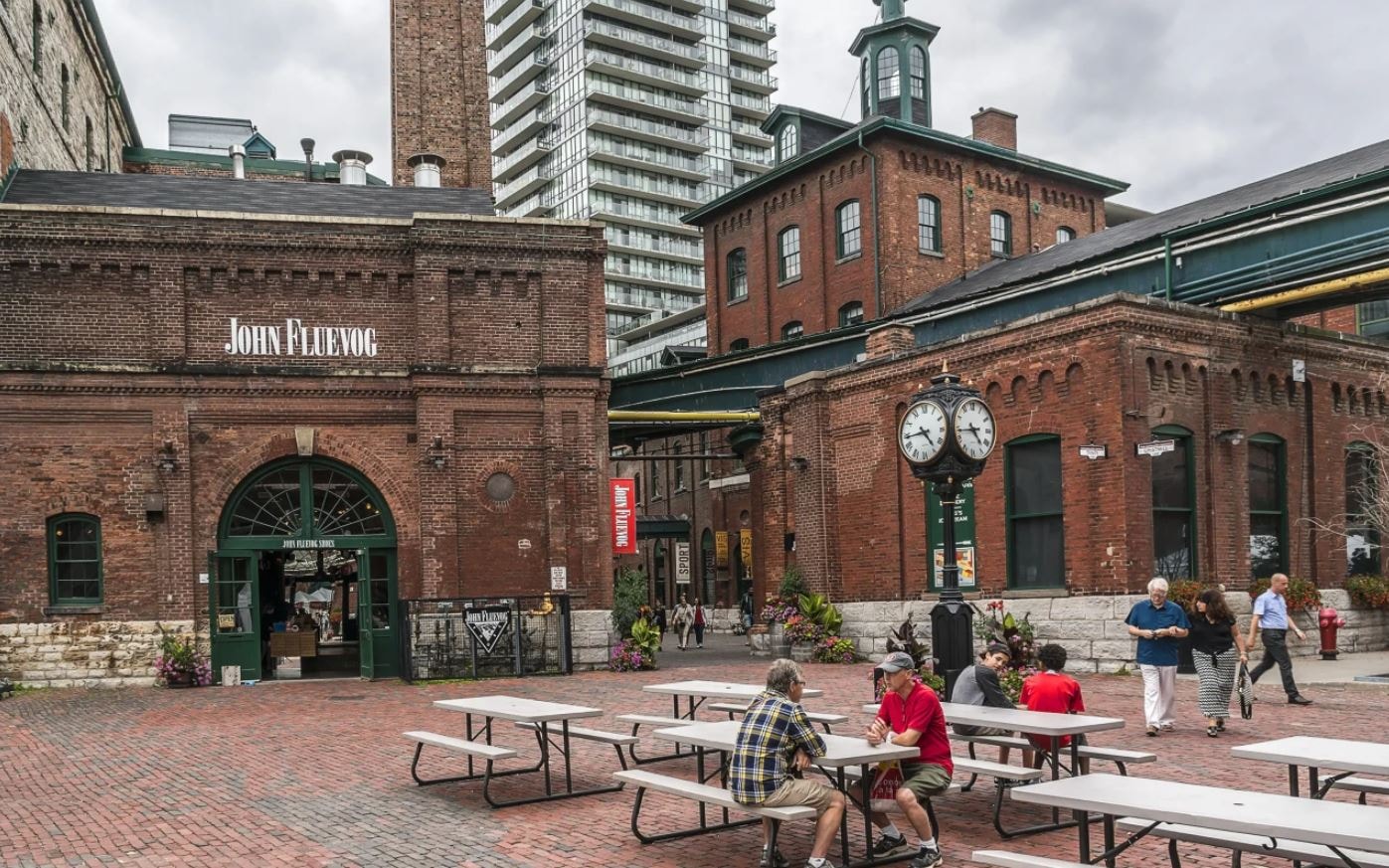 Distillery District Street View in Canada