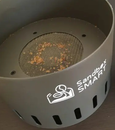 cleaning a coffee roaster cooling basket