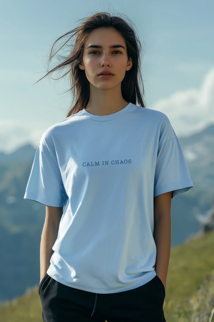 Women's Navy Blue T-shirt