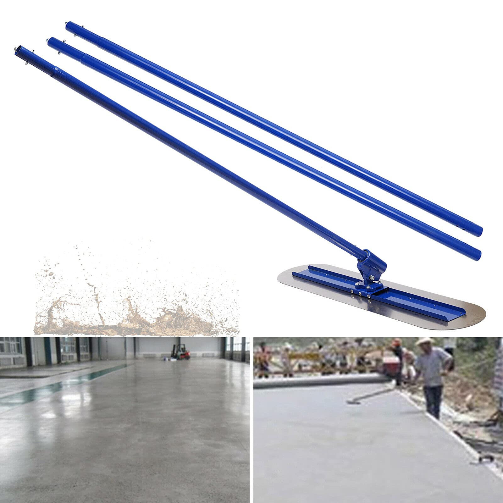 Trowels and finishing tools for creating smooth and durable concrete surfaces