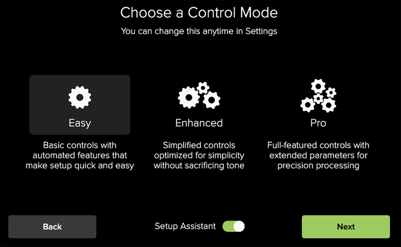 Control Modes