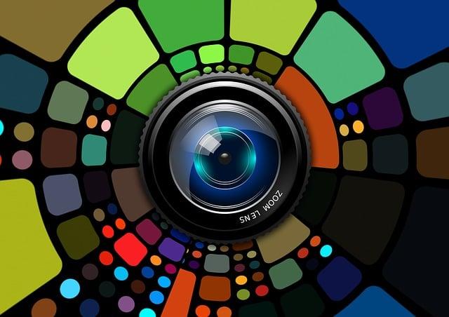 lens, camera, colorful