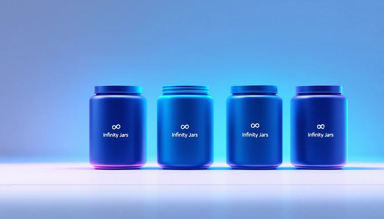 Airtight, UV-protected storage jars offered by Infinity Jars.