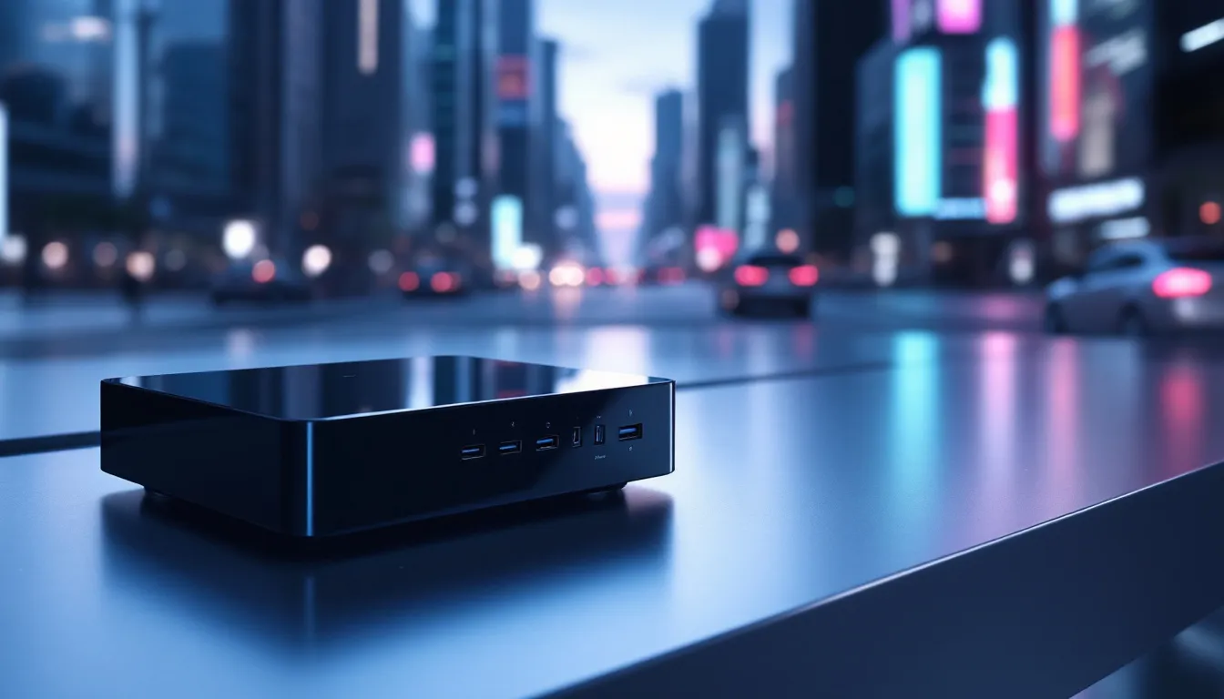 Thunderbolt 5 und USB-C Anschlüsse sind wichtige Features für moderne Geräte.