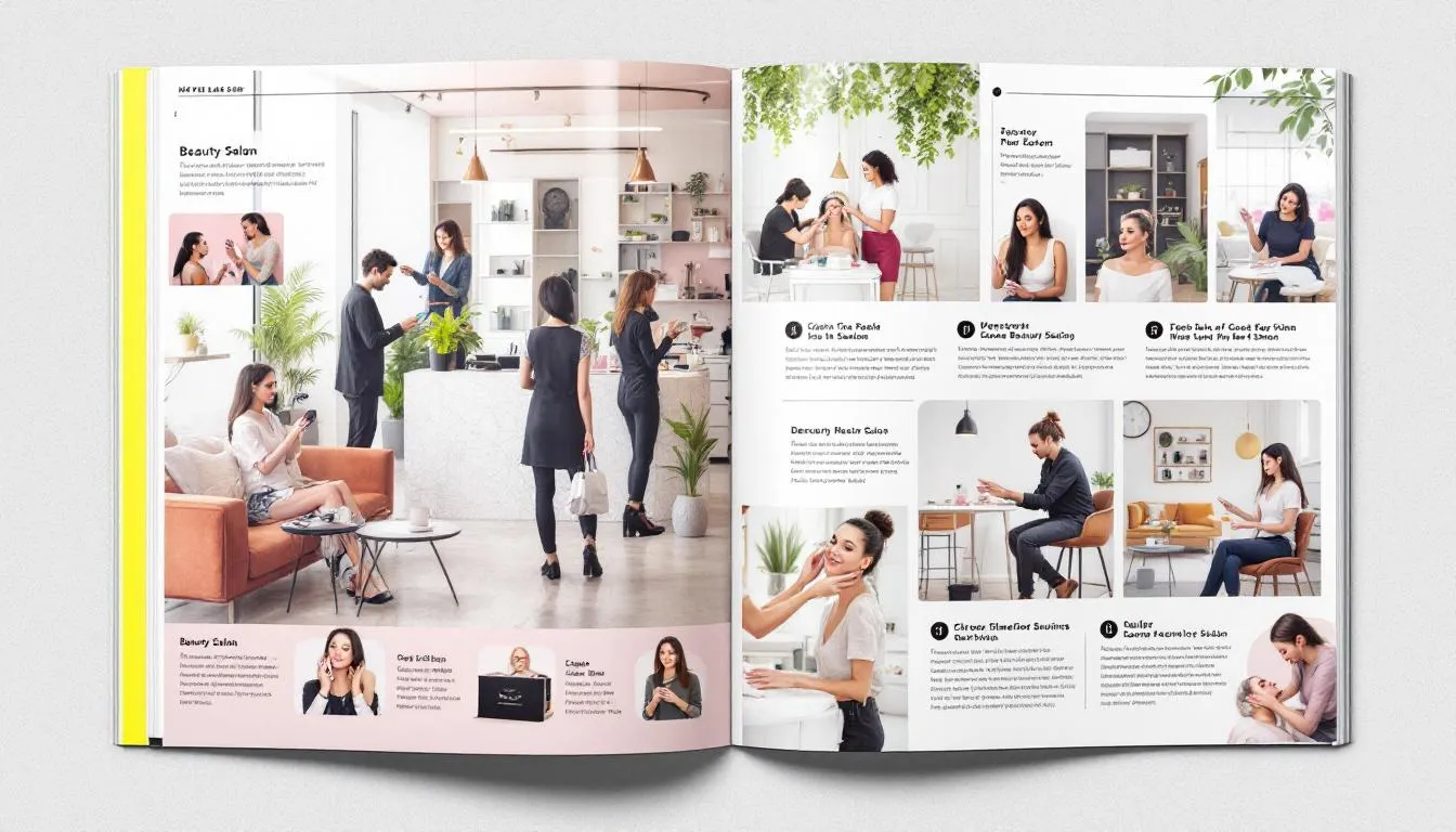 Diversificación de servicios en un salón de belleza para atraer más clientes.