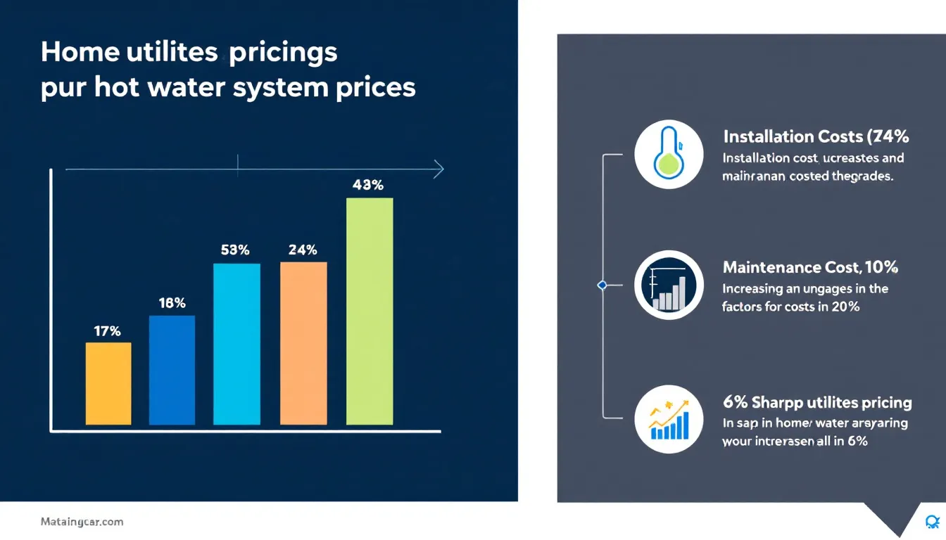 Factors influencing the prices of hot water systems.