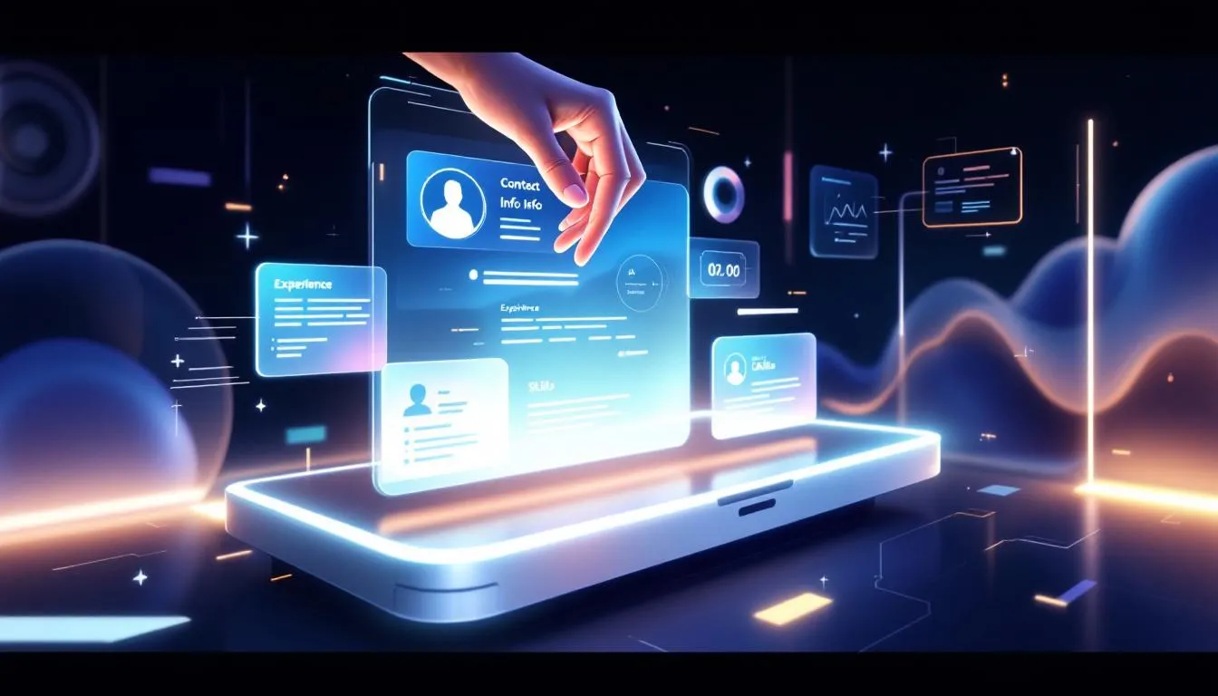 A step-by-step guide on creating a professional resume in minutes.