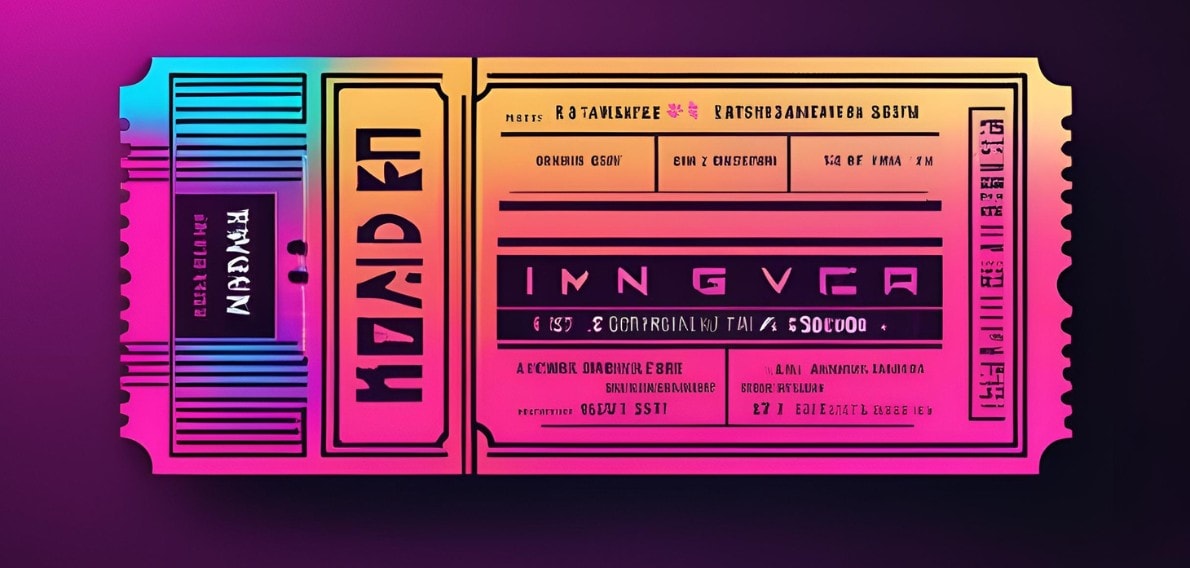 Attendees scanning festival tickets at entry