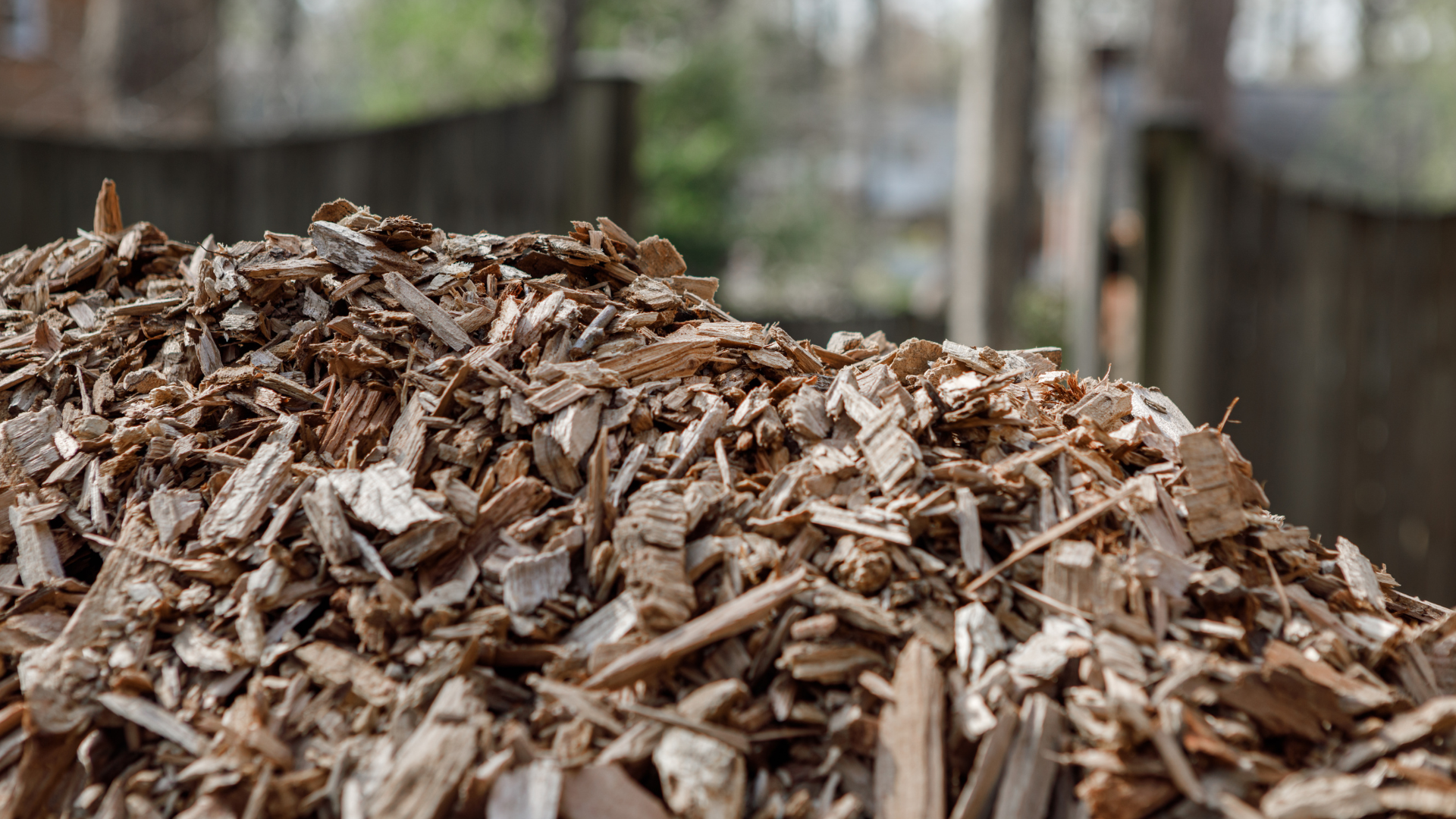 Woodchips are one of the main renewable resources used for biomass heaters.