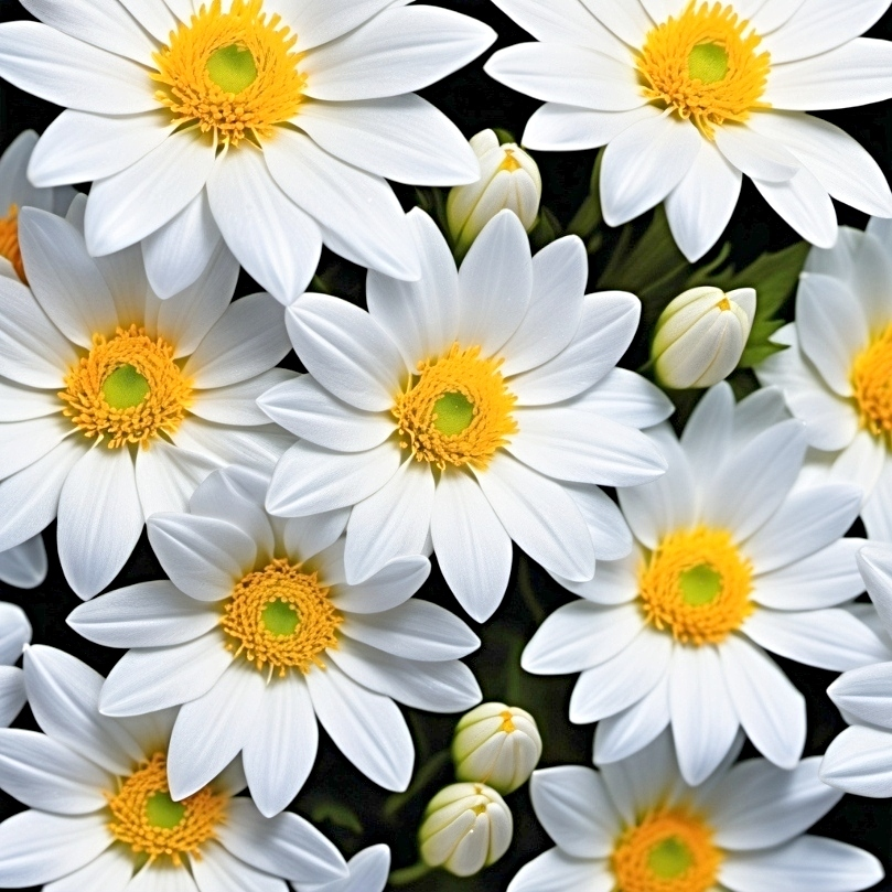 Stunning photograph featuring white flowers