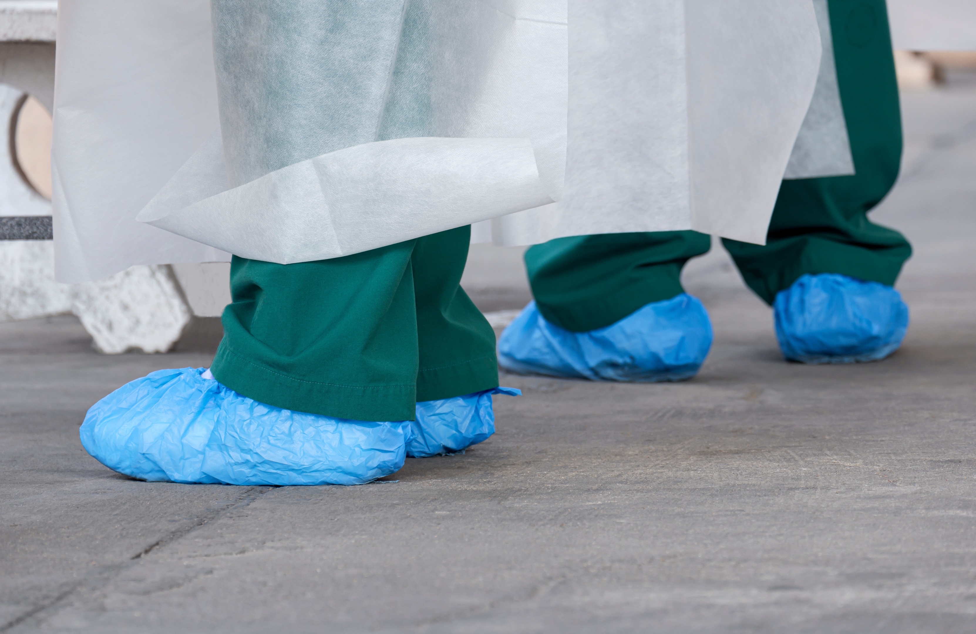 disposable shoe covers - workplace sanitary