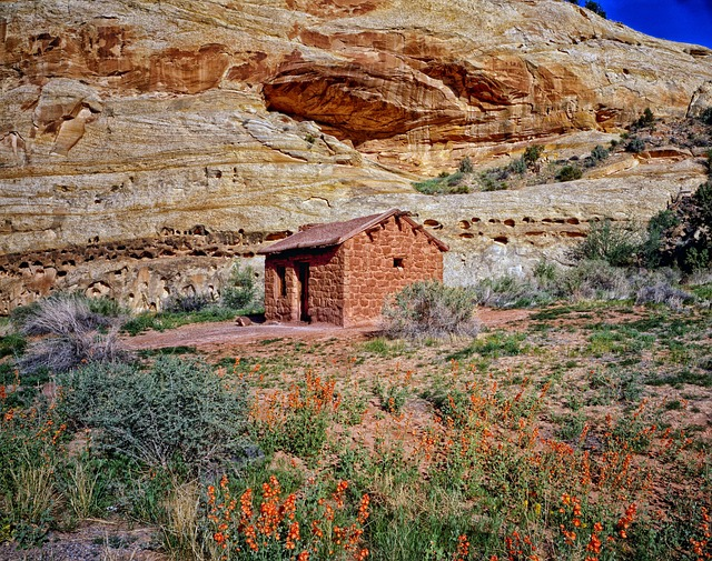 utah, cabin, hut