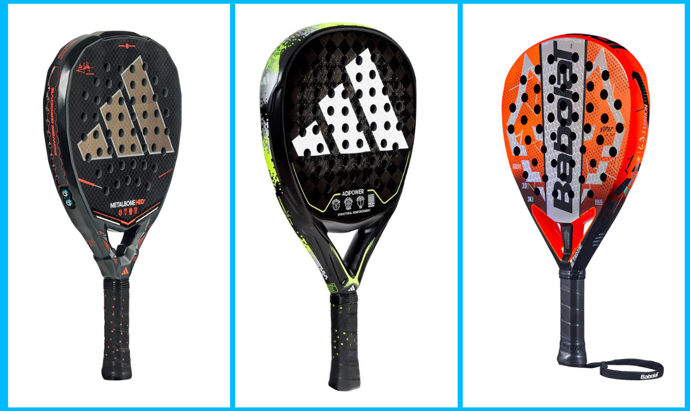 Palas de potencia de Adidas y Babolat en Padel market